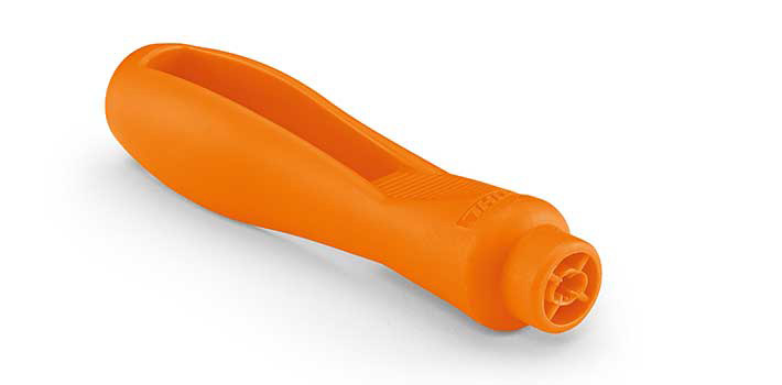 Ručka na pilníky oranžová plast